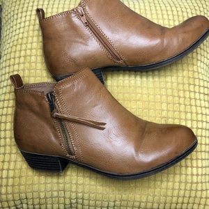 Rampage Ram-Tarragon Cognac Brown Booties